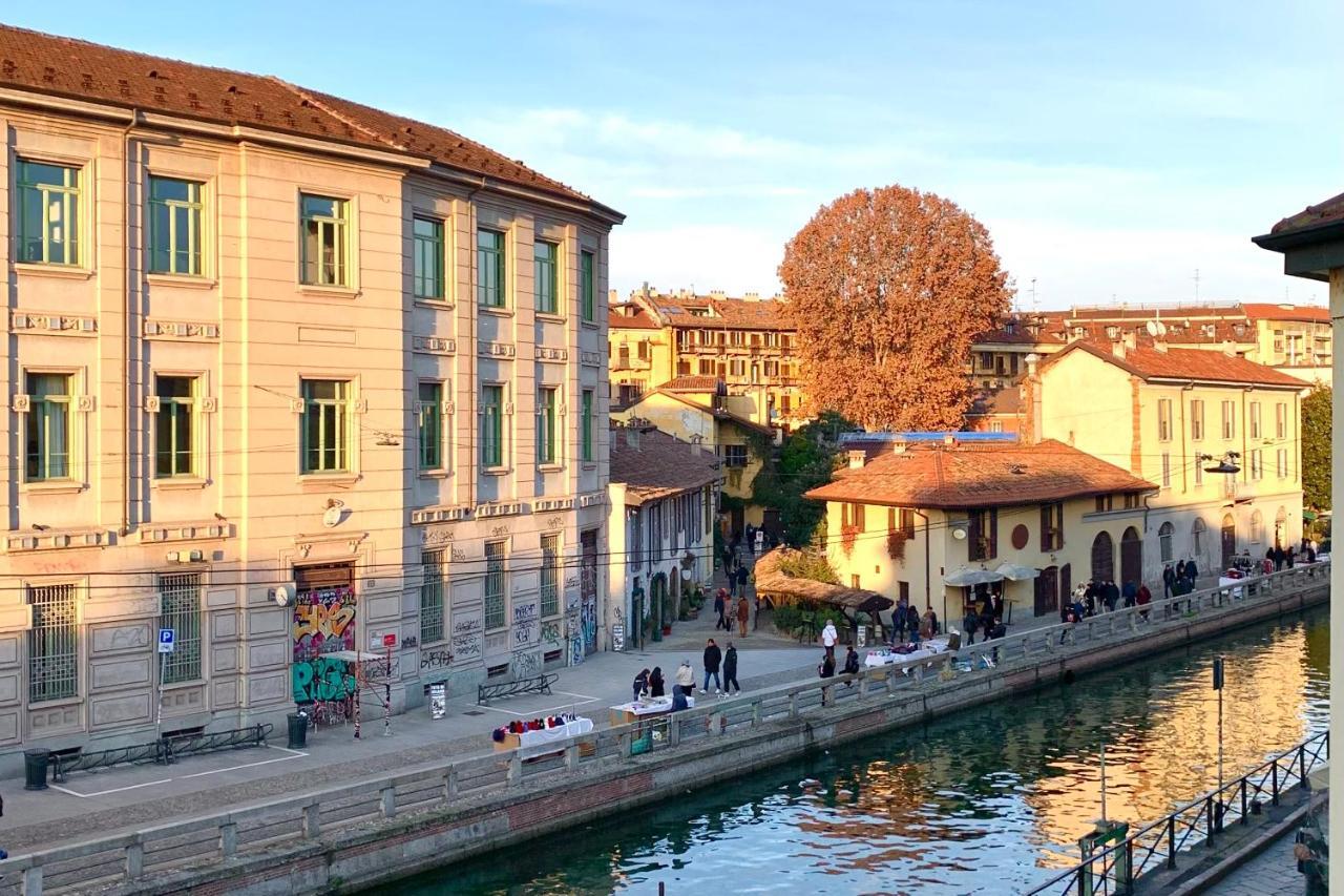 Canal View Historical Apartment Μιλάνο Εξωτερικό φωτογραφία
